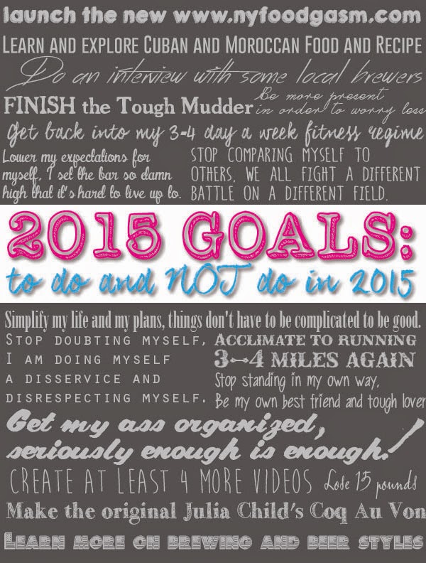 2015 Goals: To do and not do in 2015!