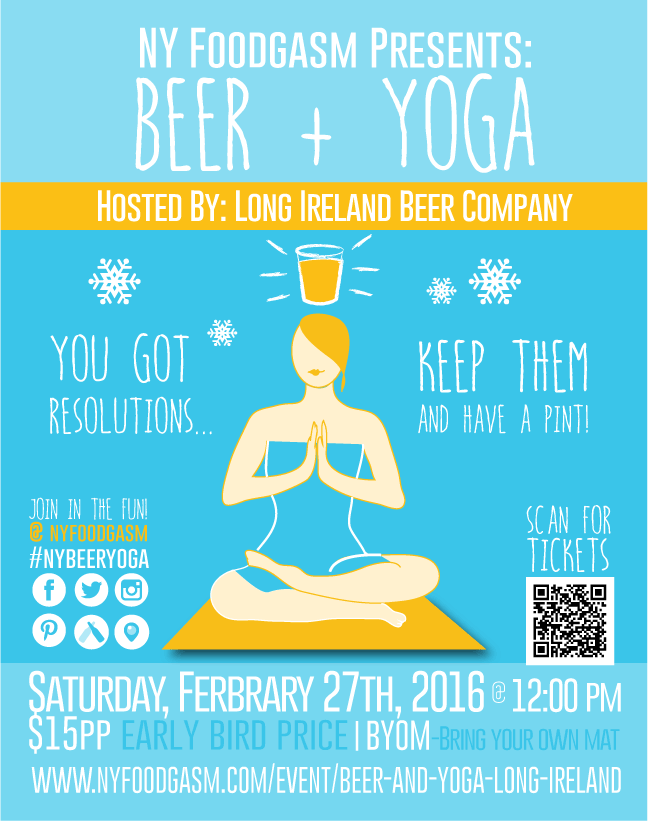Beer and Yoga, Hosted by Long Ireland Beer Company