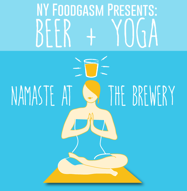 Beer and Yoga Gift Certificates for the Holidays from NY Foodgasm
